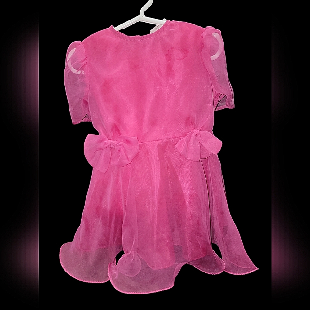 CHILDRENS 2T PINK DRESS DESIGNER ALLISON ANN